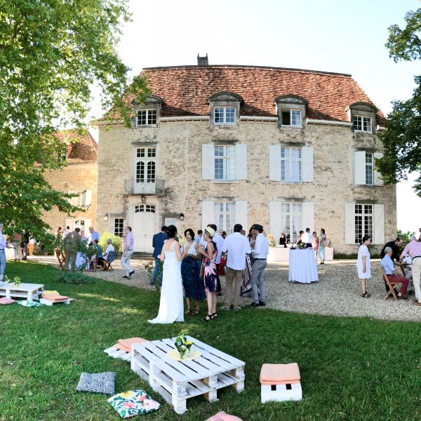 Décoration mariage Marie Philippe, Château d'Orion -21